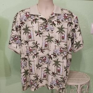 CHRISTMAS SANTA polo shirt WINDHAM  POINTE